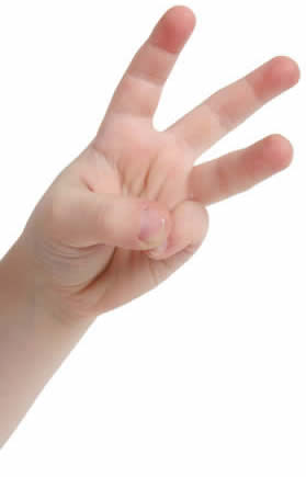 Fingers Counting-copyright Melissa King/Fotolia.com