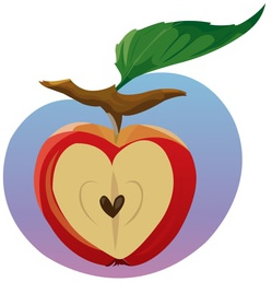 Apple with Heart Seed-copyright frimufilms/Fotolia.com