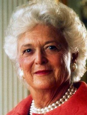 First Lady Barbara Bush