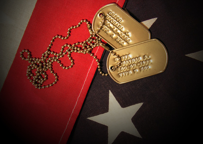 Vietnam War Tags-copyright Stephen Coburn/Fotolia.com