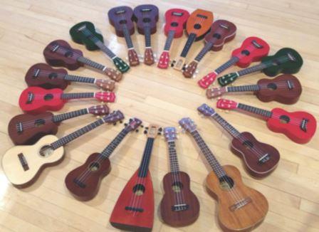 Ukuleles-courtesy of presenter
