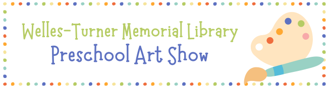 Preschool Art Show Banner