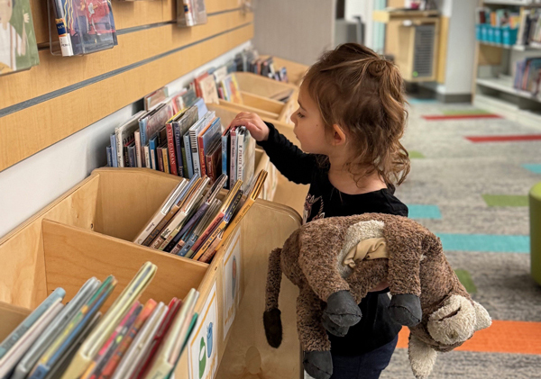 Children’s library area