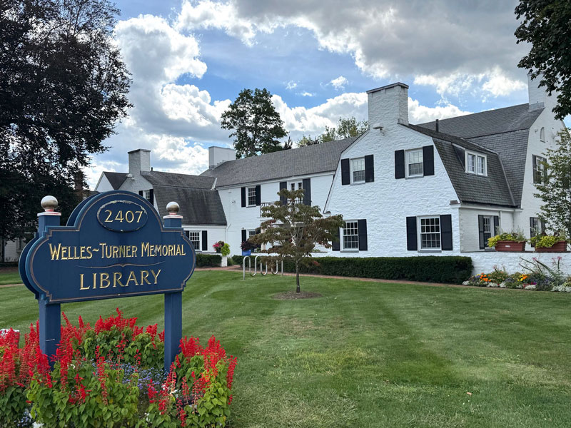 Library building exterior